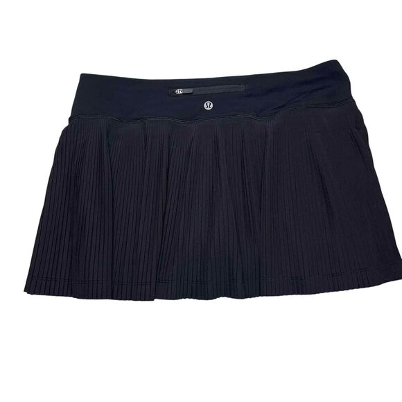 Lululemon Pleat To Street Mid-Rise Skirt *Black - Picture 4 of 9